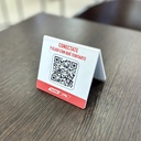 Table Tent QR Wifi x 25 unidades