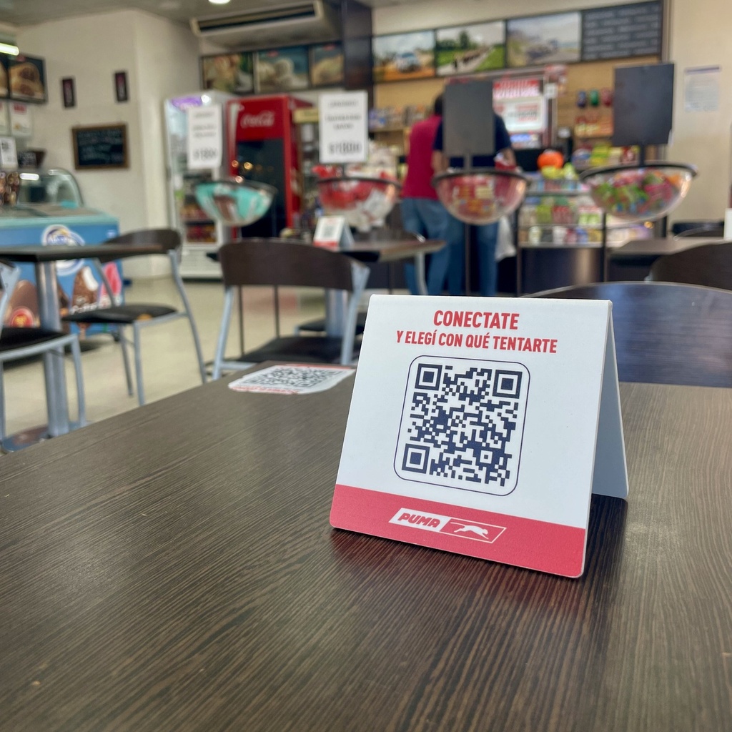 Table Tent QR Wifi x 25 unidades