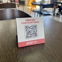 Table Tent QR Wifi x 25 unidades