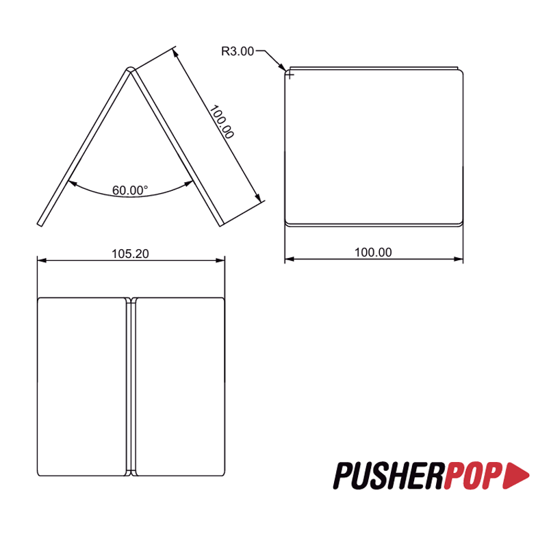 Table Tent QR Wifi x 20 unidades